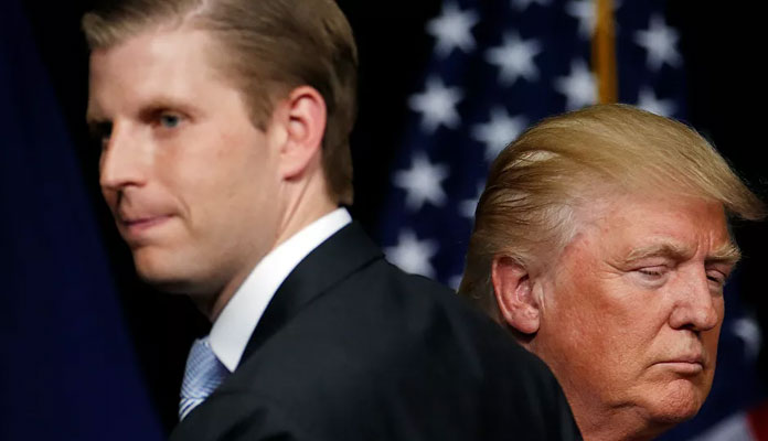 Eric Trump'tan azil süreci göndermesi: 2-0