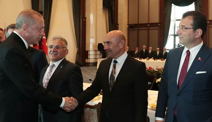 Cumhurbaşkanı Erdoğan ve Tunç Soyer, İzmir'in iki önemli projesi için görüştü