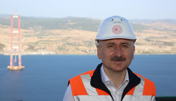 Bakan Karaismailoğlu: Çanakkale Köprüsü'yle, yılda 567 milyon lira tasarruf sağlayacağız