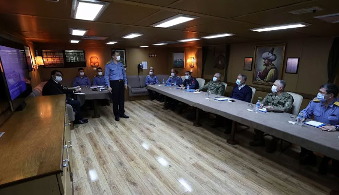 Mavi Vatan 2021 Tatbikatı'nın Seçkin Gözlemci Günü başladı