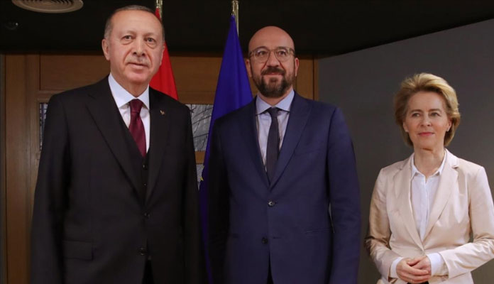 AB: Cumhurbaşkanı Erdoğan ile görüşme ilişkinin geliştirilmesine odaklanacak