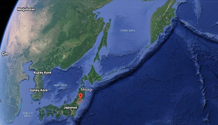 Japonya'da 7,2 büyüklüğünde deprem