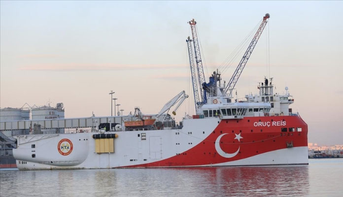 Oruç Reis Araştırma Gemisi için takip gemisi hizmeti alınacak