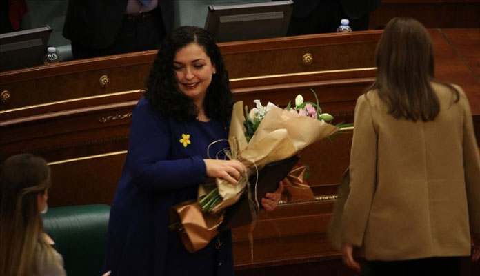 Vyosa Osmani, Kosova'nın yeni cumhurbaşkanı seçildi