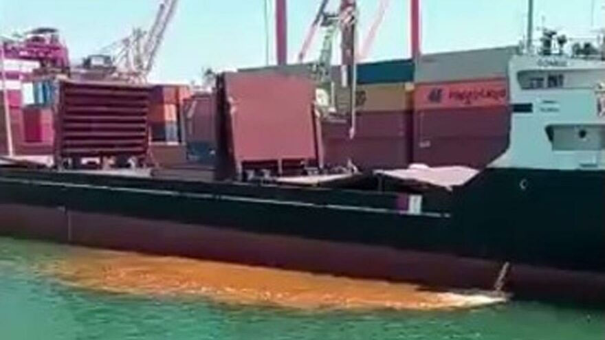 Mersin’de denizi kirleten gemiye rekor ceza