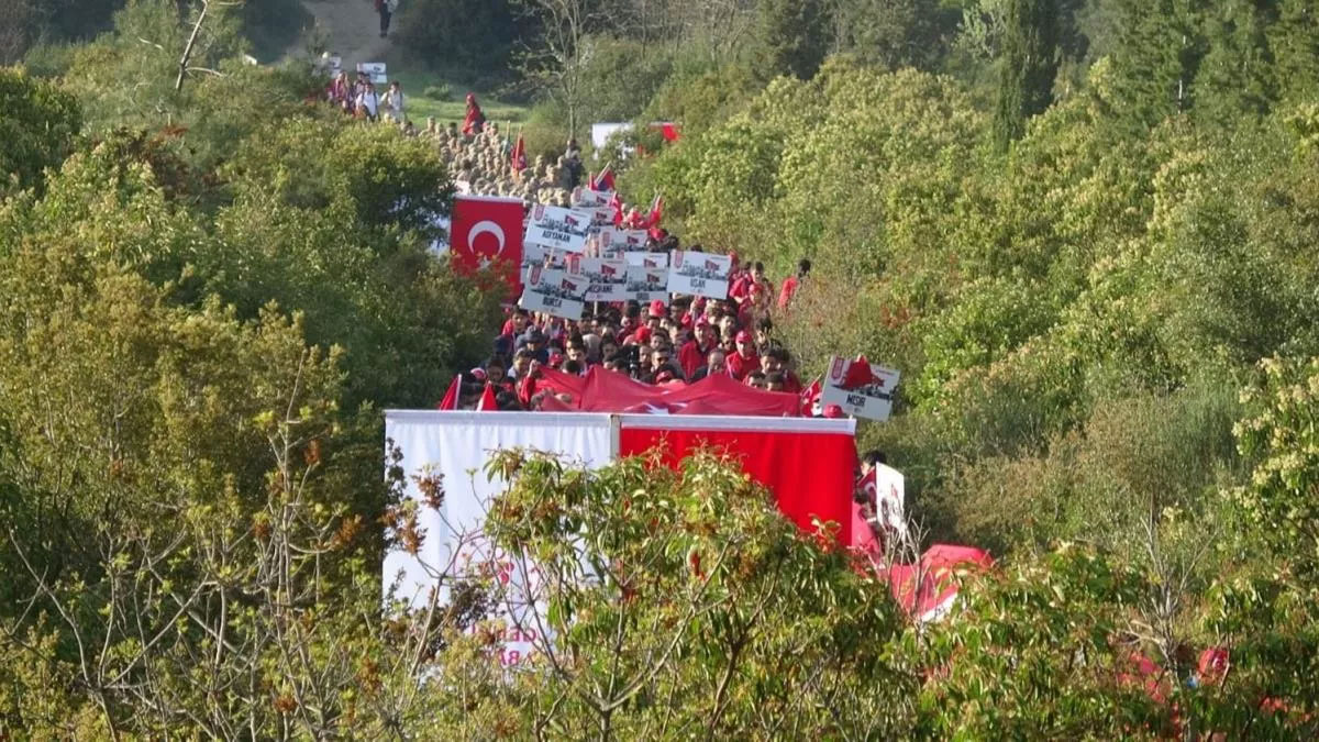 Gelibolu Yarımadası'nda tarihi yürüyüş
