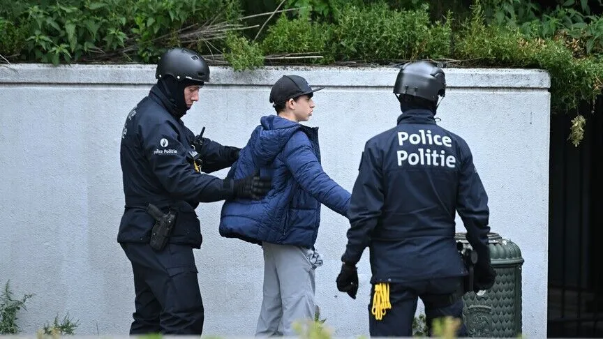 Belçika'nın Liege kentindeki protestolarda 45 kişi gözaltına alındı