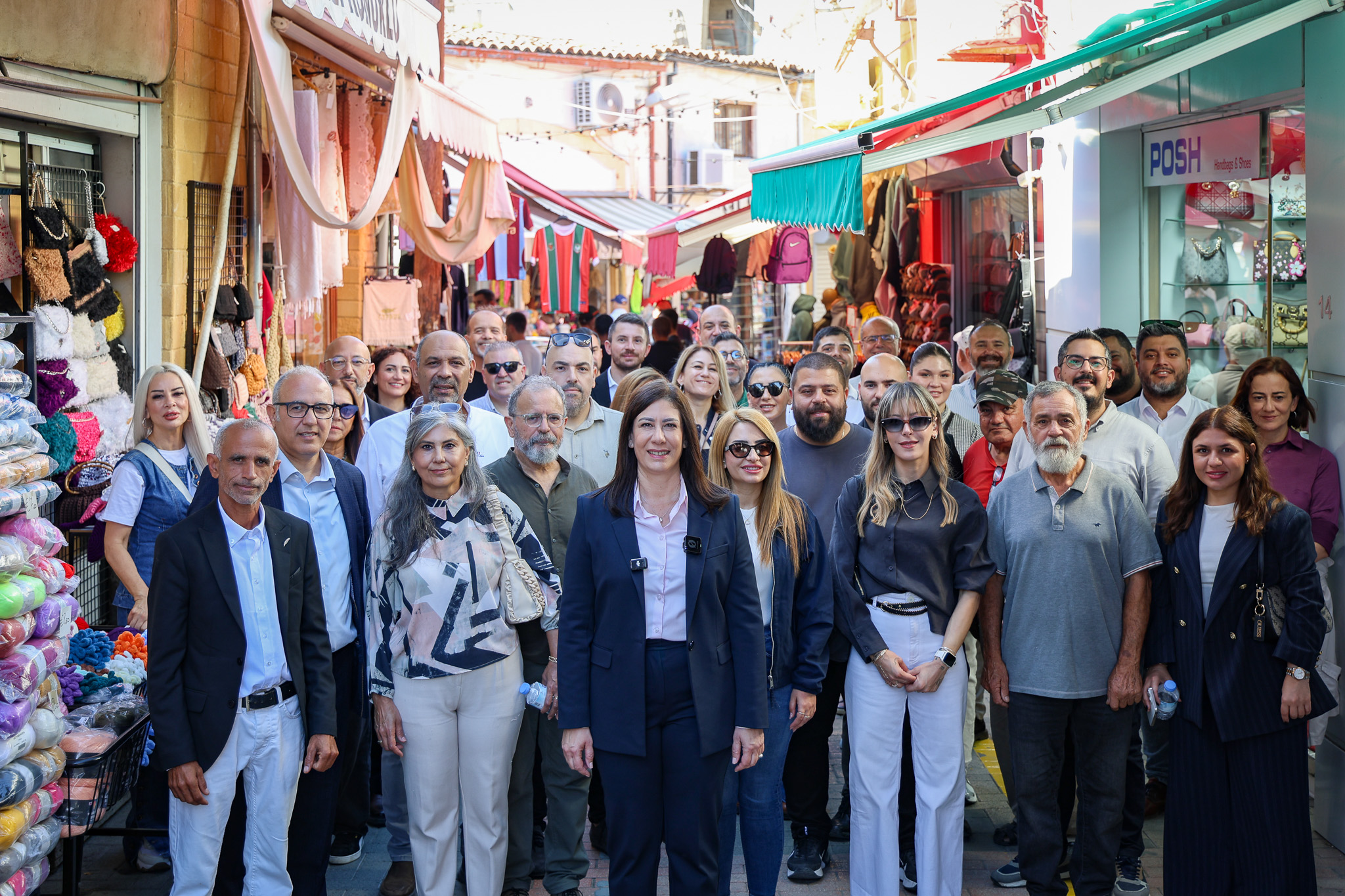 CTP, Arasta’da halkla buluştu