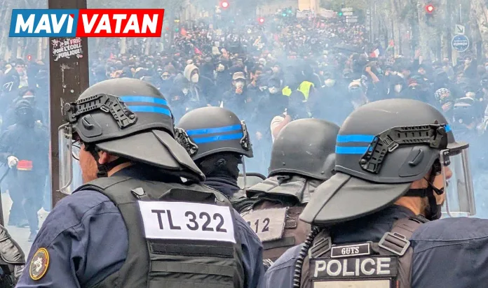 Fransa'daki lise eylemlerinde 4'ü ağır yaralanmayla ilgili 36 polis şiddeti soruşturması açıldı