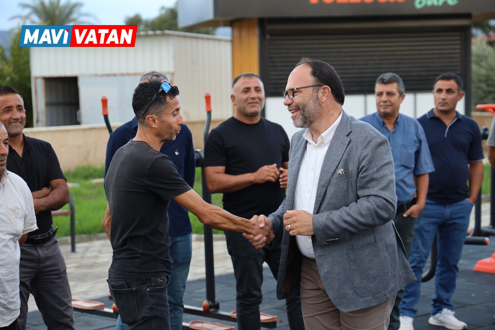 İskele Belediye Başkanı Sadıkoğlu, Tuzluca’da genç sporcularla bir araya geldi