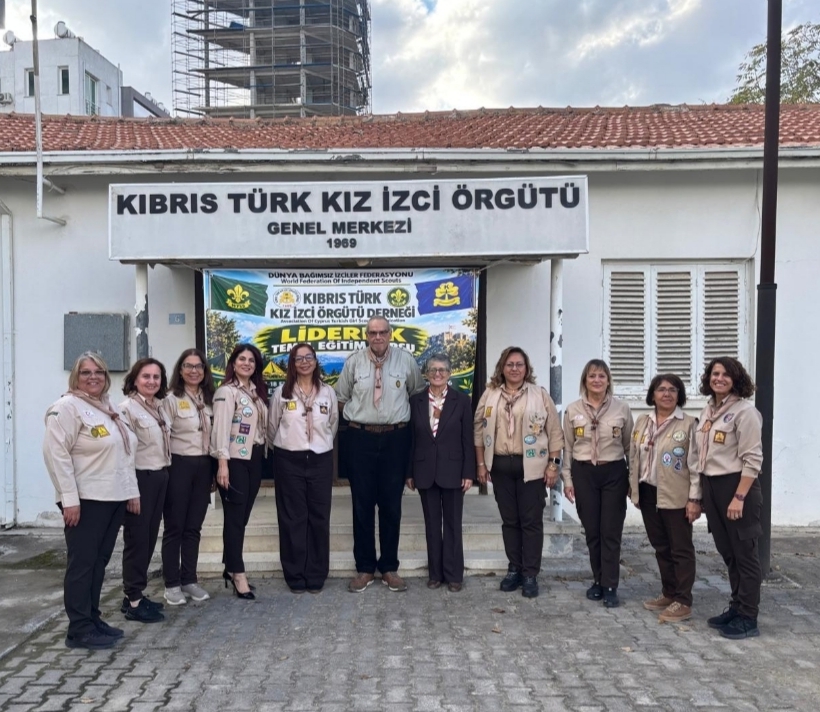 Kıbrıs Türk Kız İzci Örgütü Derneği’nden, “Liderlik Temel Eğitim Kursu”