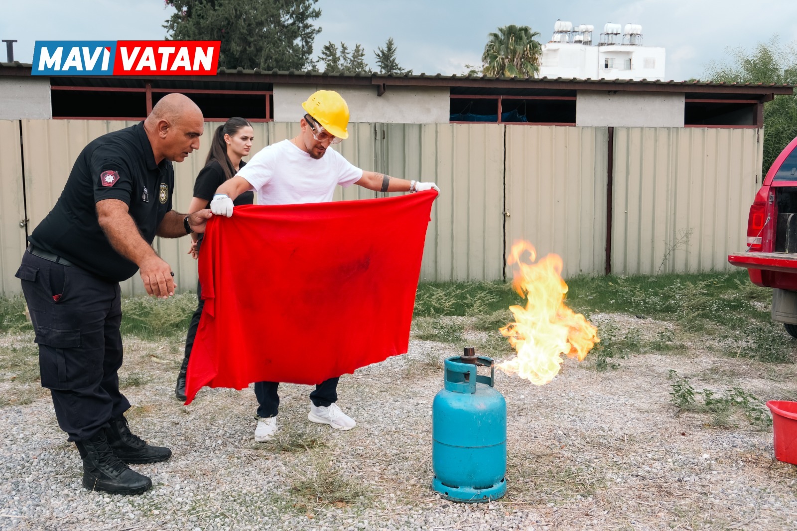 POLVAK, öğrencilere yangın güvenliği konusunda eğitim verdi
