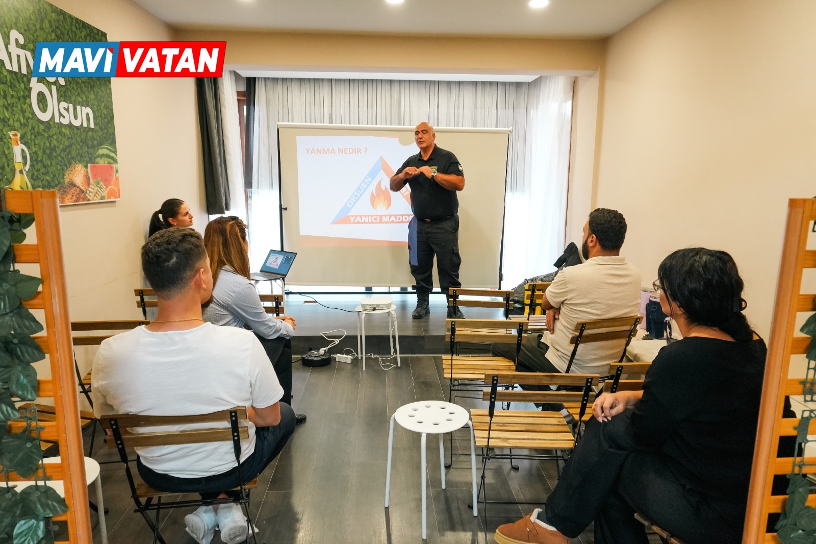 POLVAK, öğrencilere yangın güvenliği konusunda eğitim verdi