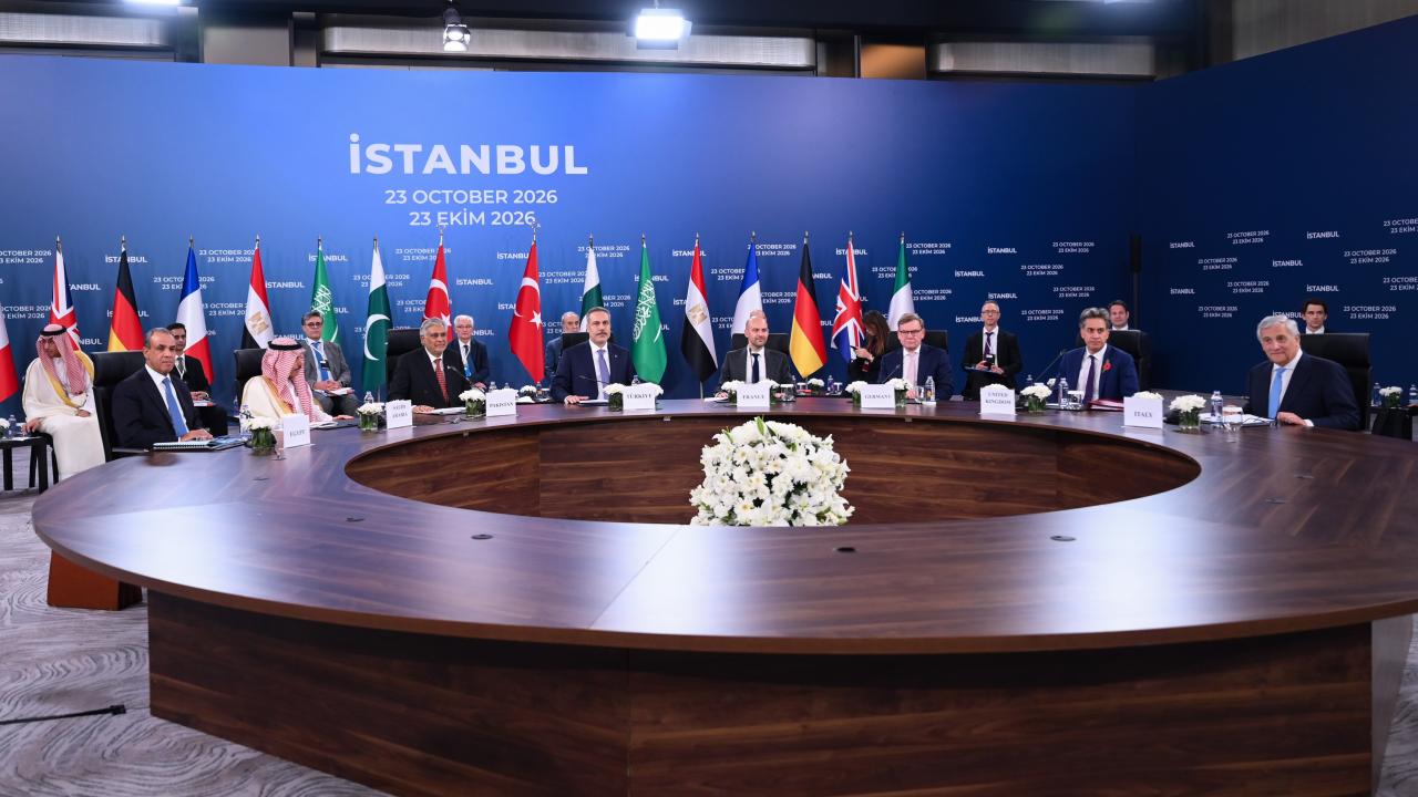 R4 ile Almanya, İngiltere, Fransa ve İtalya Dışişleri Bakanları Toplantısı ortak basın açıklaması yayımlandı