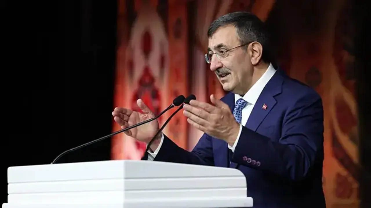 TC Cumhurbaşkanı Yardımcısı Yılmaz, "Türk Dünyası Diyalog Forumu"nda konuştu