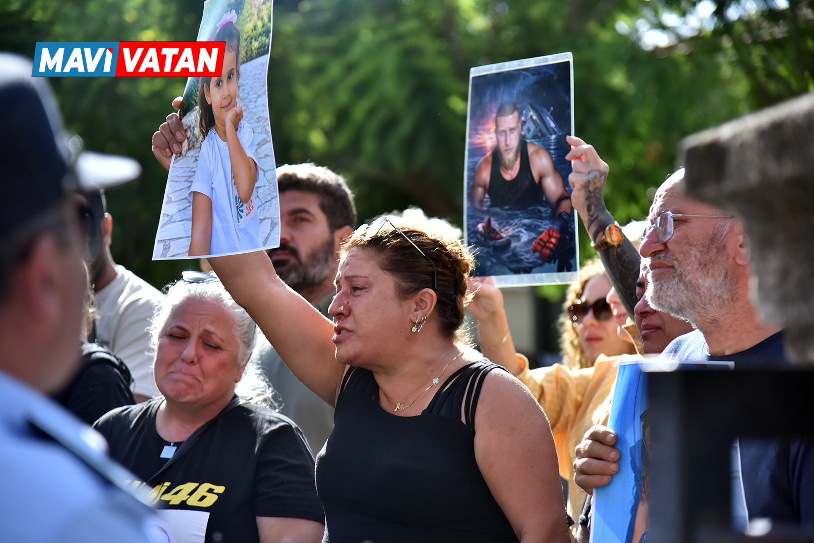 Yakınlarını kaybeden aileler Girne Mahkemesi önünden seslendi: “Müebbet istiyoruz”